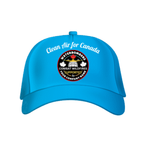 Blue Water Bomber Caps with your Company Name imprinted