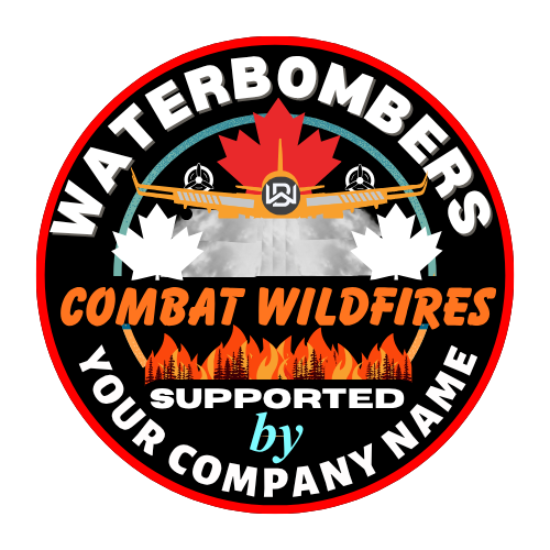 Green Water Bomber Caps with your Company Name imprinted - Image 2